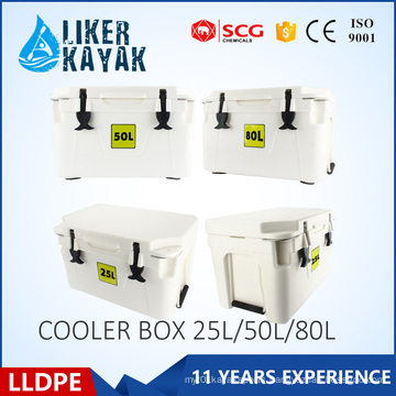 Excellent Quality 80L Outdoor Camping Rotomolded Ice Cooler Box Ice Box